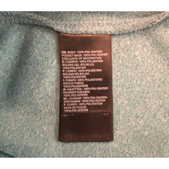 The North Face Jacket Tech Mezzaluna 1/4 Zip Pullover Top Shirt Size M - Picture 10 of 13